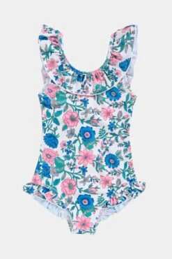 Louise Misha Blue Summer Meadow Andrea Bathing Suit