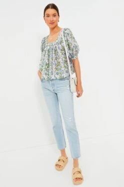 Cornflower Blue Viti Top -Outfit And Shoe Sales Store A4C8OZJO8zerZoIcu5u4BMX4KKApEuyT 1