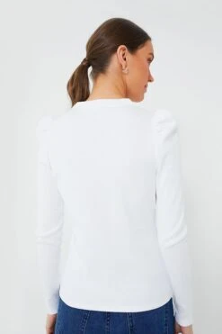 Veronica Beard White Dekalb Top -Outfit And Shoe Sales Store ACcc3mVyJi1E9LALSVrpRQ5eDULz7H8J 1