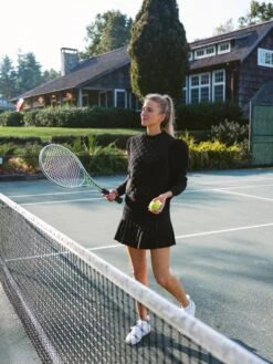 Black And Hydrangea 15 Inch Williams Tennis Skirt -Outfit And Shoe Sales Store AIT7RqAAzHLIQySFyBdJGQBrwxxtbqJ9 1