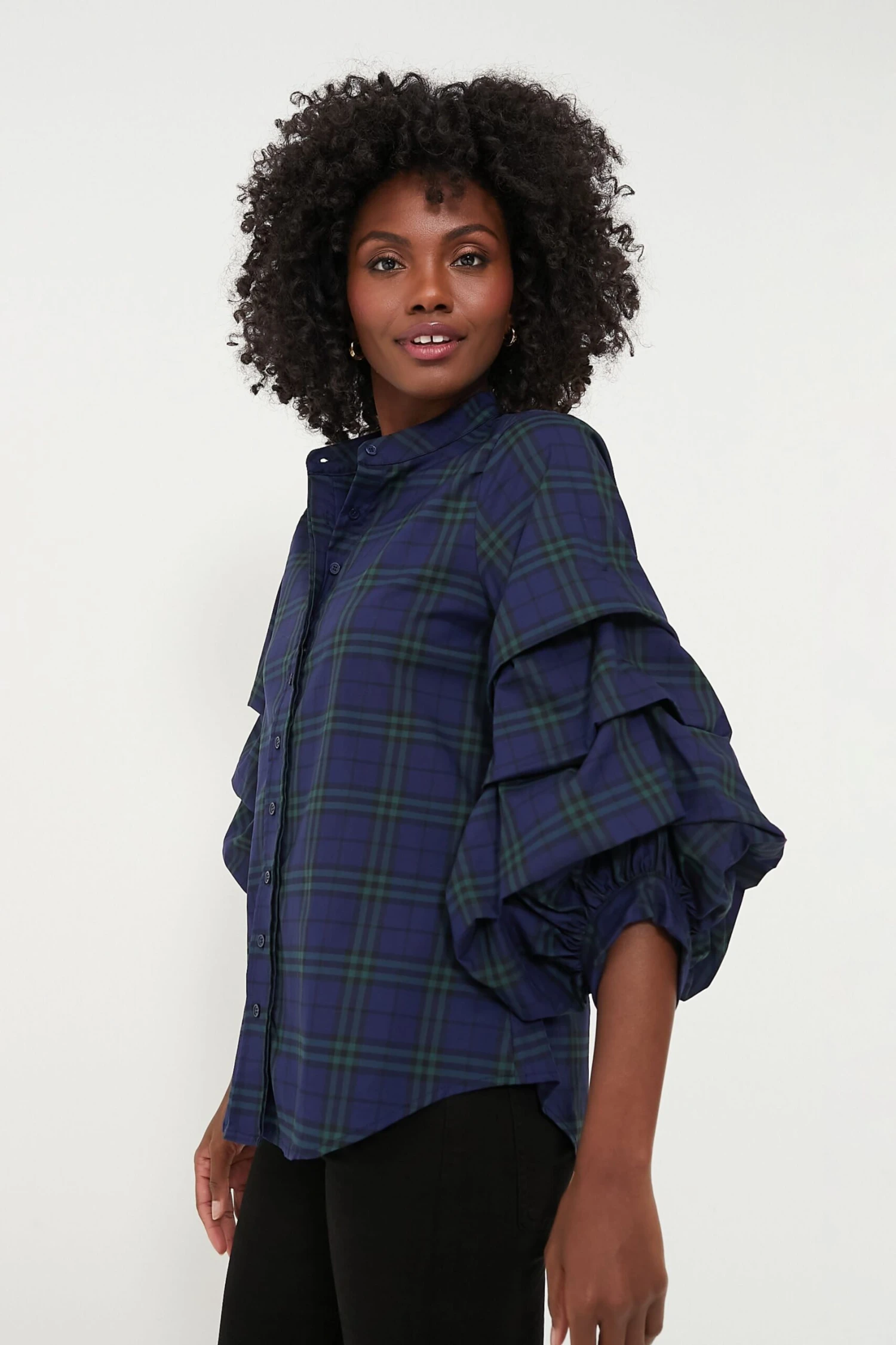 Exclusive Blackwatch Plaid Seville Shirt 3 Exclusive Blackwatch Plaid Seville Shirt - Image 3