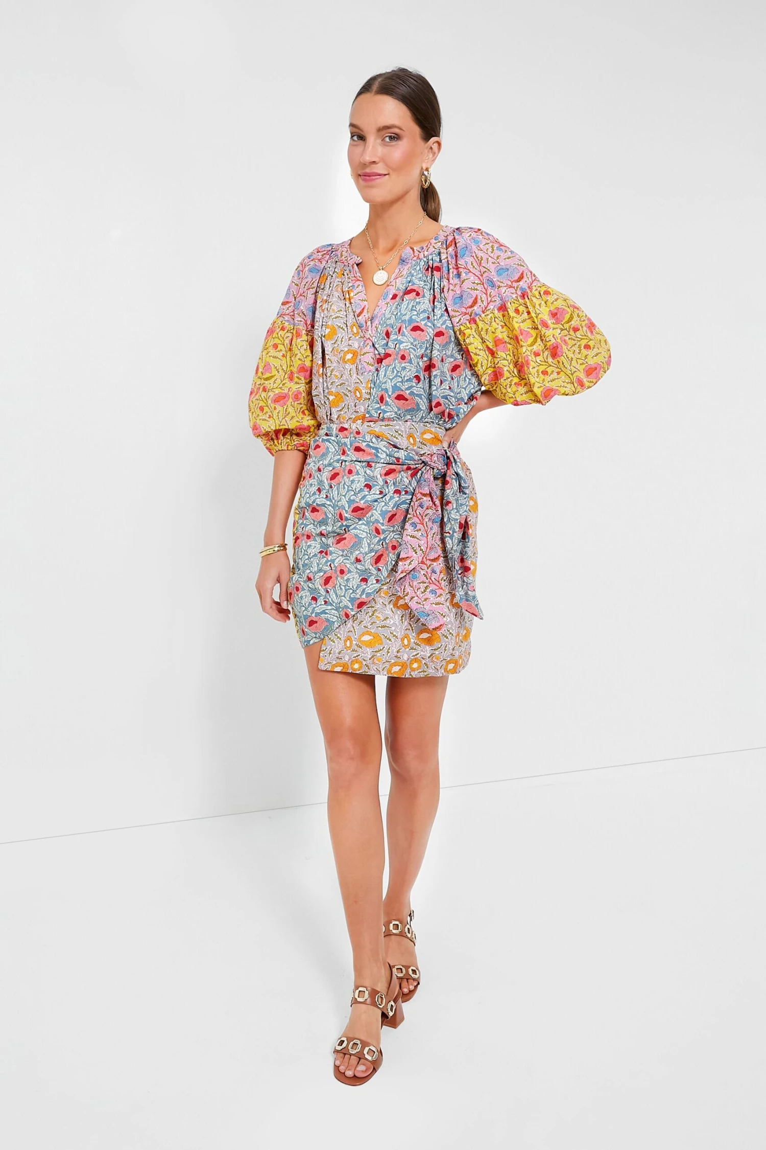 Multi Delilah Wrap Skirt 5 Multi Delilah Wrap Skirt - Image 5