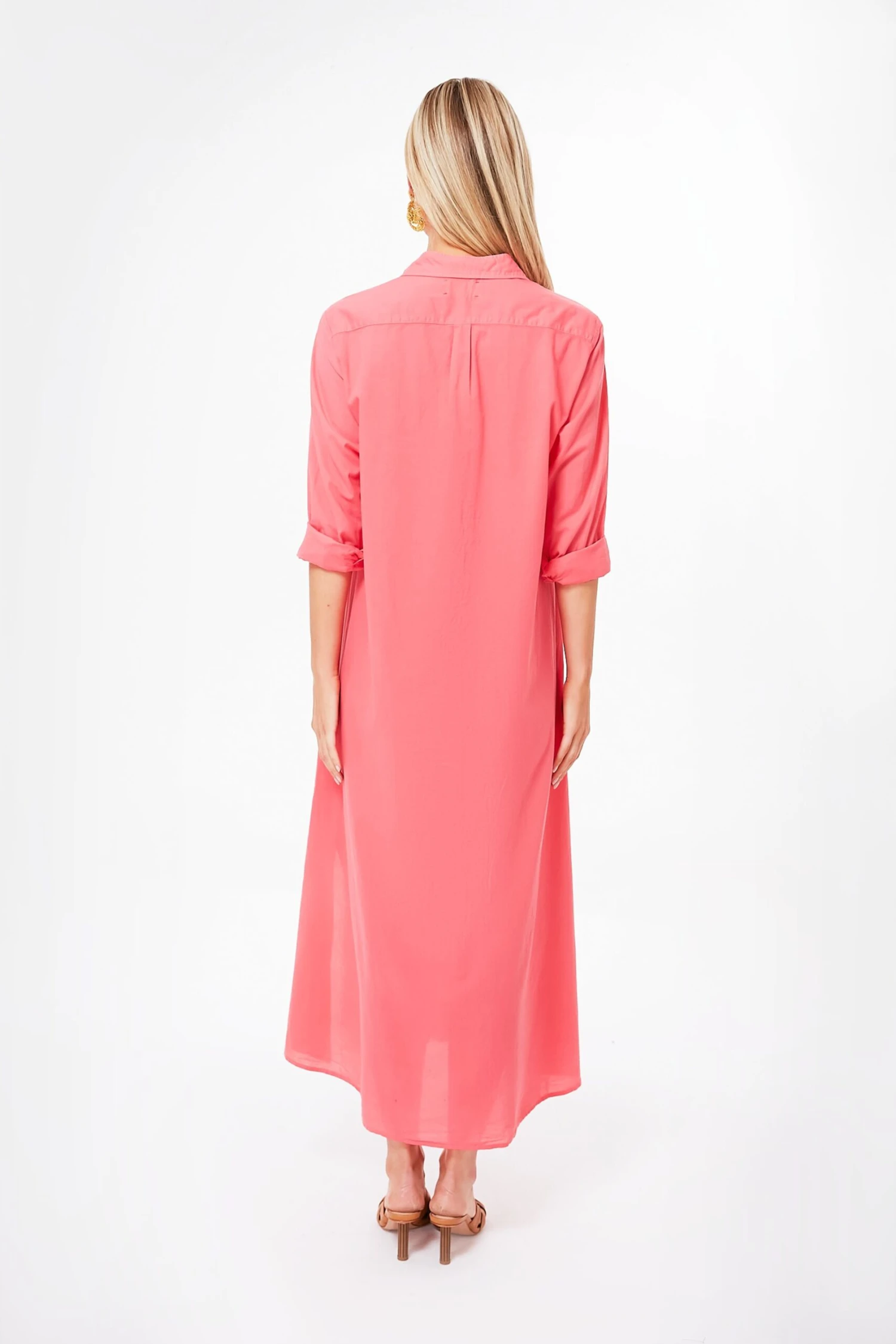 Coral Glow Boden Dress 4 Coral Glow Boden Dress - Image 4