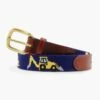Navy Construction Needlepoint Childrens Belt