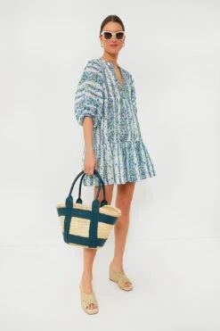 Blue Waves Flowers Aria Mini Dress 11 Blue Waves Flowers Aria Mini Dress -Outfit And Shoe Sales Store BkpRbe6LzPEOXYElqPQG4CfcqkKqTUOR 1