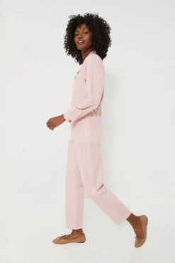 Blush Pink Herringbone Standard Zip Jumpsuit 8 Blush Pink Herringbone Standard Zip Jumpsuit -Outfit And Shoe Sales Store BwXqjH5dUcf0XpHQQSxeSD1XXTrUYnsB 1