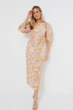 Pink Garden Bessie Dress