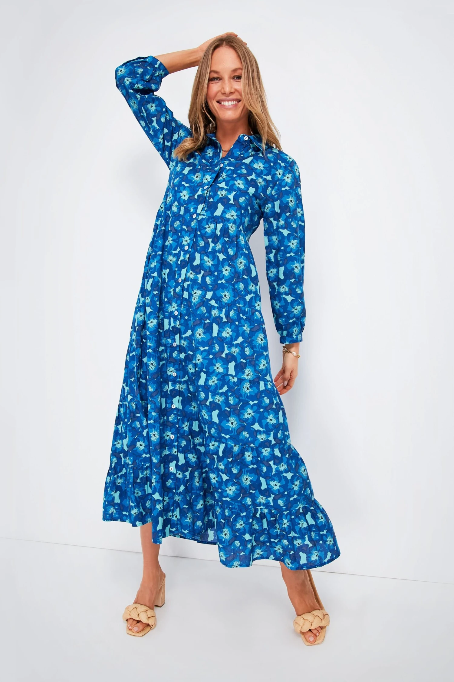 Blue Jacinta Jinette Dress 1 Blue Jacinta Jinette Dress