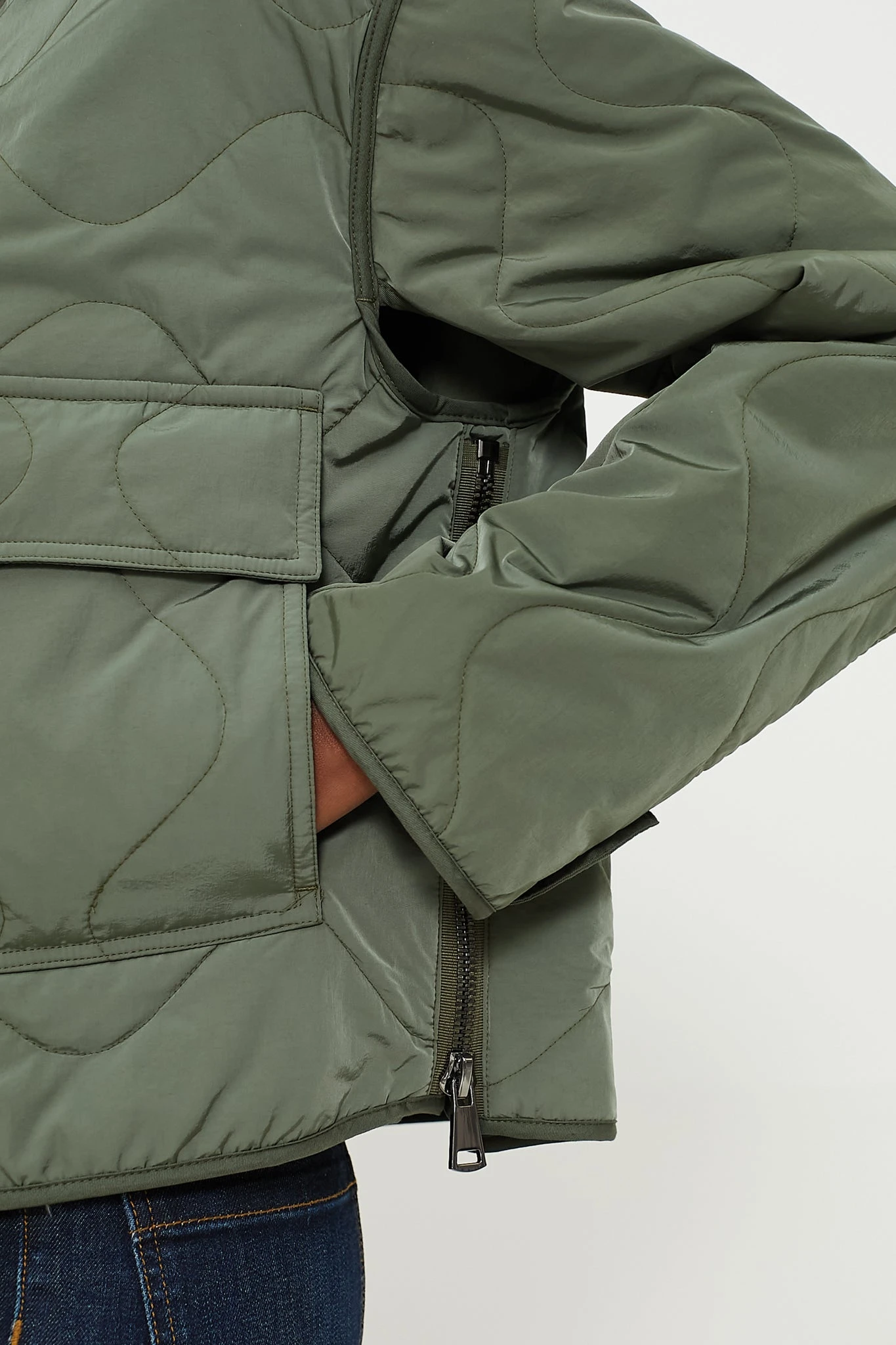 Weekend Max Mara Kaki Umberta Jacket 5 Weekend Max Mara Kaki Umberta Jacket - Image 5