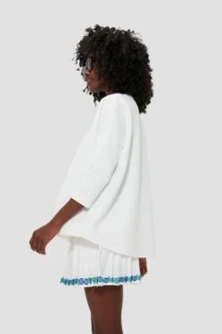 White Quilted Paisley Ally Swing Sweatshirt -Outfit And Shoe Sales Store CSzteekaxP7qDq9yEAhSZp2KpCzTmw3z 1 569f190b 8dfc 4304 a2e4 342012201764