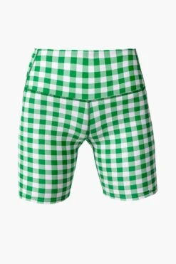 Green Trellis Gingham 6 Inch Ava Bike Short 8 Green Trellis Gingham 6 Inch Ava Bike Short -Outfit And Shoe Sales Store CiFHKXu2jXzwLpYMYfUEPZpXbduOyUJR 1