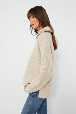 Buttermilk Felix Zip Merino Sweater -Outfit And Shoe Sales Store CzUffe5FI7AS9iXTRY28Tqo73es7k03B 1