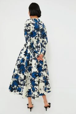 Blue Festive Bouquet Annie Dress -Outfit And Shoe Sales Store D1GQZEPA0Q3B1o1f0SC4yOpxkii9bSbd 1