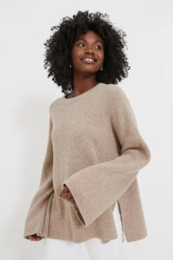 Vanessa Bruno Beige Claude Sweater