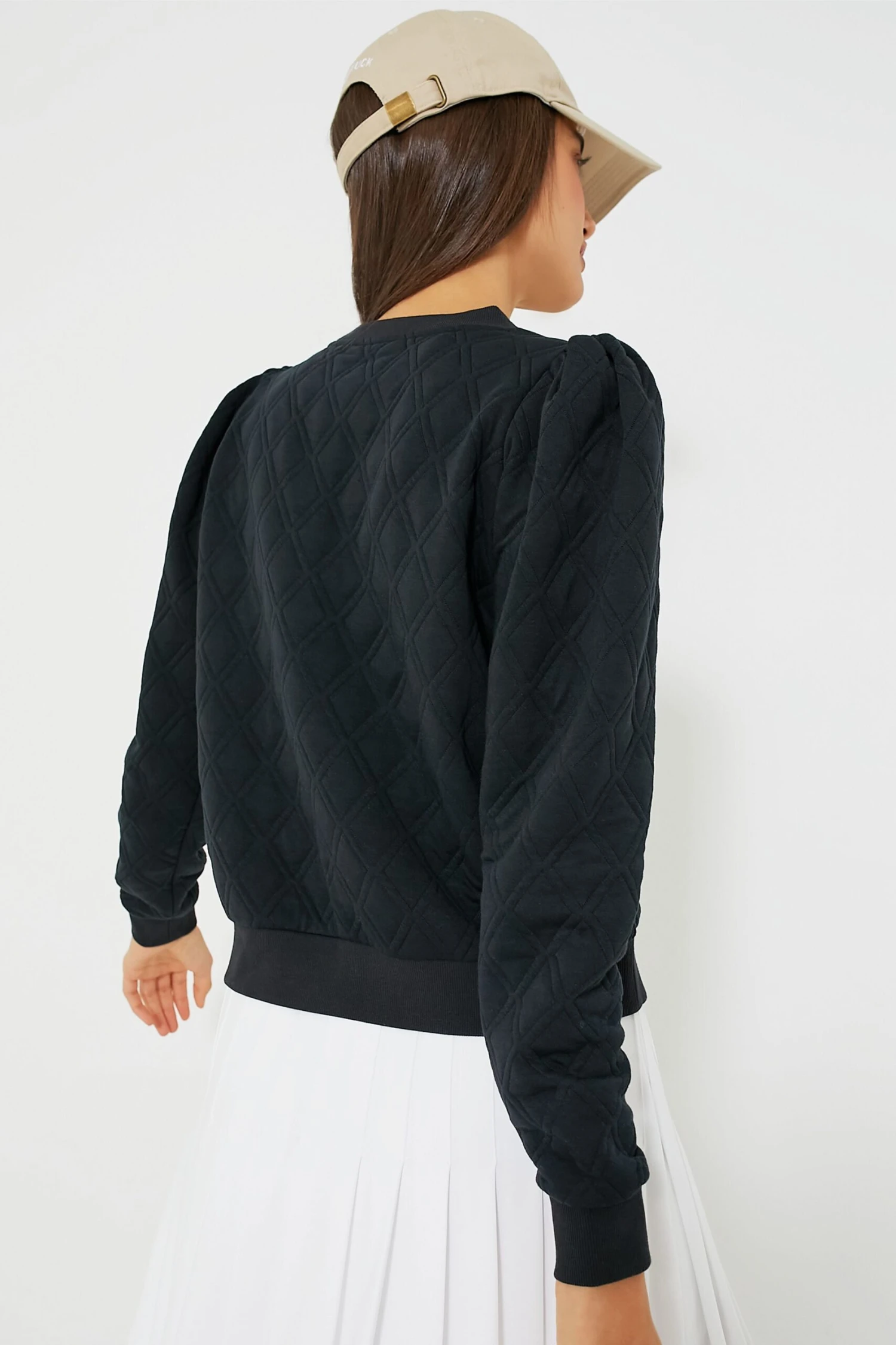 Black Puff Sleeve Campbell Pullover 5 Black Puff Sleeve Campbell Pullover - Image 5