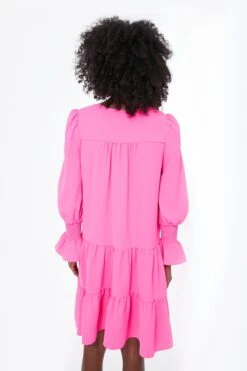 Electric Pink Crepe Kenzo Dress -Outfit And Shoe Sales Store DNqNPKwm4IRwvEhBk05vMeqsNMGLWJxJ 1