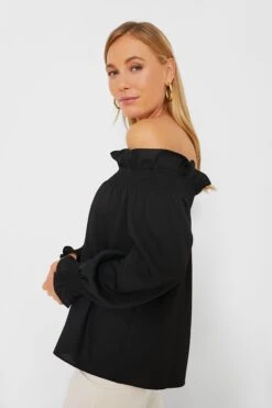 Black Off The Shoulder Marguerite Blouse 8 Black Off The Shoulder Marguerite Blouse -Outfit And Shoe Sales Store DVq30xLhuI5IOK9kcOmAGhWELxz1cOhJ 1