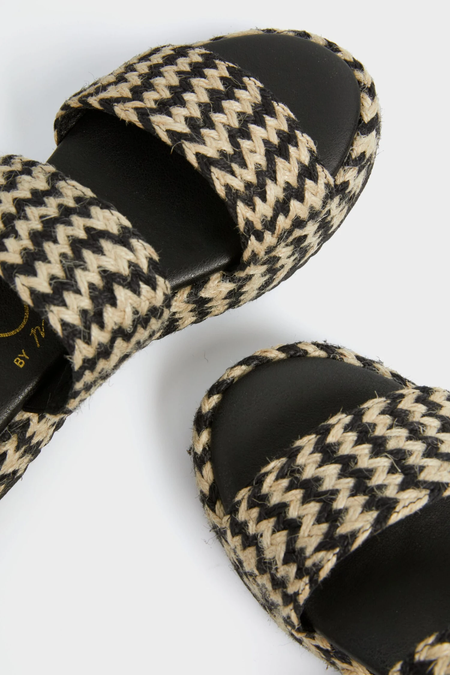 Matisse Black Multi Borderline Platform Sandals 5 Matisse Black Multi Borderline Platform Sandals - Image 5