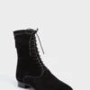 Black Crosta Leather L'Audace Boots