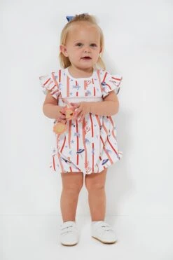 Exclusive Beach Smocked Bubble