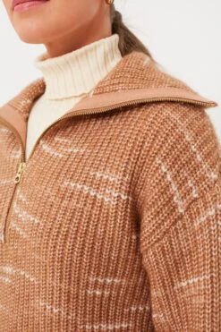 Varley Golden Bronze And Egret Ridley Half Zip Knit 7 Varley Golden Bronze And Egret Ridley Half Zip Knit -Outfit And Shoe Sales Store E4XUYdYeCFMFRc4nI3Tdw7WIdA8bdCiu 1