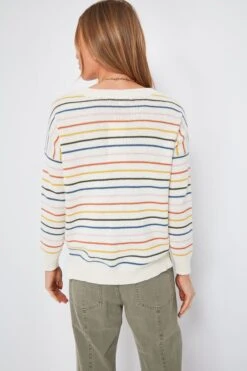 Rainbow 5 Stripe Organic Carolyn Sweater 9 Rainbow 5 Stripe Organic Carolyn Sweater -Outfit And Shoe Sales Store EDQTKa881ngY4uj8JCBTSbC5AZuzsC6o 1