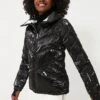 Black Liquid Ski Duvet Jacket