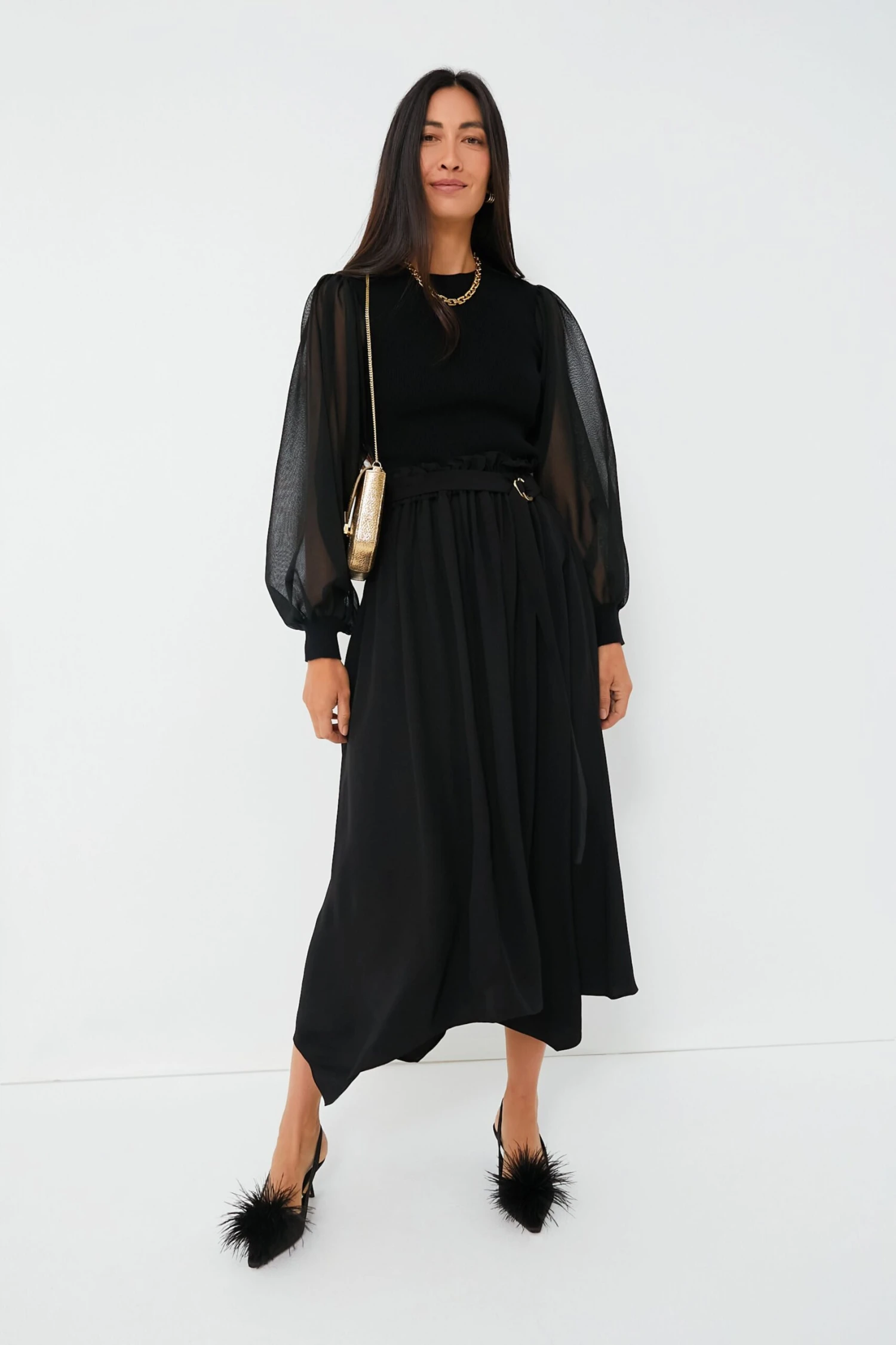 ULLA JOHNSON Noir Sabrina Pullover 6 ULLA JOHNSON Noir Sabrina Pullover - Image 6