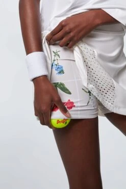 White And Fresh Buds 15 Inch Naomi Tennis Skirt -Outfit And Shoe Sales Store Esg6H5qTZYGgyTw1vVZCiKSDirsv6zkn 1
