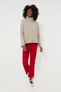 Red Compression Knit Ashford Pants -Outfit And Shoe Sales Store ExjfjQTDq3OrIQtNOKOoio7BbQO6nZ4C 1