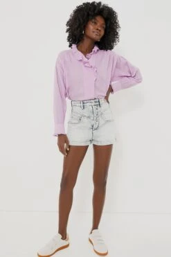 Isabel Marant Etoile Light Blue Jovany Shorts -Outfit And Shoe Sales Store FHXmZQg9Mepy1IB4fzju3eFFhSWS0PmU 1