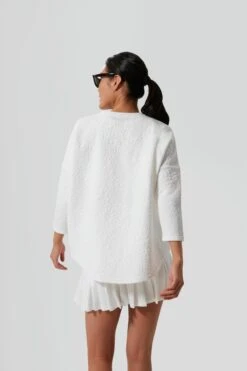 White Fleur Ally Swing Sweatshirt -Outfit And Shoe Sales Store FVdJcx60BAvsRNB2kMWLW5Hzuqe8OT7J 1