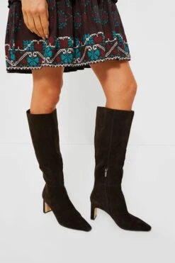 Sam Edelman Chocolate Brown Sylvia Boots -Outfit And Shoe Sales Store Fb1LM9zyepUNdHhAPt3FohB2wDrX75mE 1