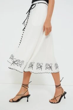 Alba Black Grace Silk Linen Midi Skirt -Outfit And Shoe Sales Store Fgf6ISZvo8vaB7dvPAZIg8MlWYCE9dDi 1