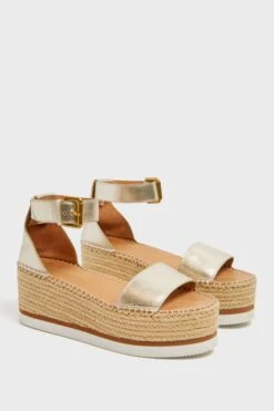 See By Chloé Light Gold Glyn Sandals -Outfit And Shoe Sales Store G5nI4sKvaKHrmMUq5k2lFiFyVpoTljHe 1