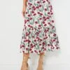Amaryllis Floral Tanner Skirt