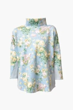 Breezy Blue Chintz Ally Swing Sweatshirt -Outfit And Shoe Sales Store GY5LG8qmaKtvBUr0kQ6TWTaUgUOXlALf 1