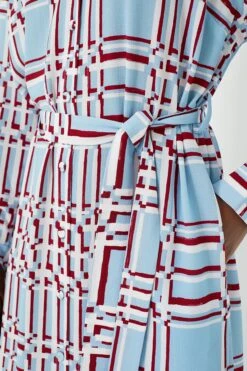 Painted Grid Multi Deirdre Crepe Georgette Dress -Outfit And Shoe Sales Store Goc5h8gXbPnbQ1qkiqFyLTFv09SvH7NR 1