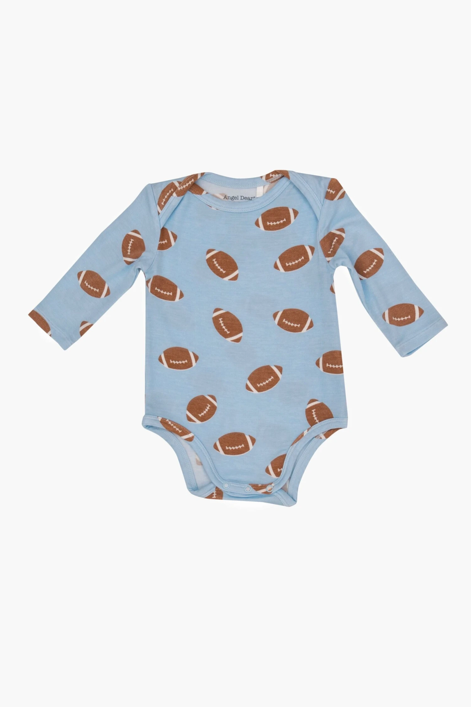 Blue Football Lap Shoulder Bodysuit 18-24M 1 Blue Football Lap Shoulder Bodysuit 18-24M