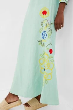Sage Leaf Fatma Maxi Dress -Outfit And Shoe Sales Store HPG1FgiuzgNKYUHi3L7sCjFmy6EJRxqA 1