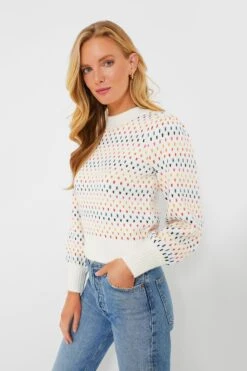 Marine Layer Rainbow Alma Puff Sleeve Sweater -Outfit And Shoe Sales Store HRabq5UeQpWCLKY0tIws3v375TMBduci 1