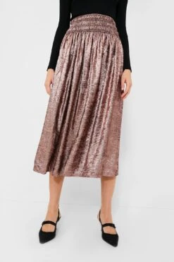 Rose Gold The Viola Skirt