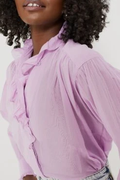 Isabel Marant Etoile Mauve Pamias Blouse -Outfit And Shoe Sales Store HY5dBEsDEp0NP7dFyfdMJ97uijFzsBFA 1