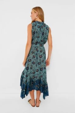 ULLA JOHNSON Cornflower Beverly Dress -Outfit And Shoe Sales Store IO2345v3R295ui6mapqNXL5yOYIM2I49 1