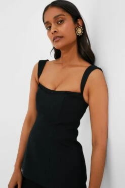 Black Simona Panelled Top -Outfit And Shoe Sales Store IVSjxSk3LbwJGLrXK8x0jf3mEoHxp4X7 1