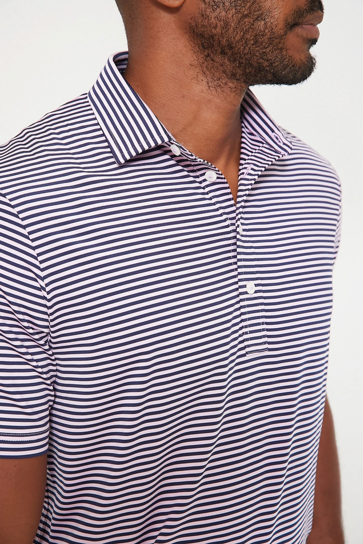 Short Sleeve Lightweight Airflow Jersey Polo 5 Short Sleeve Lightweight Airflow Jersey Polo - Image 5