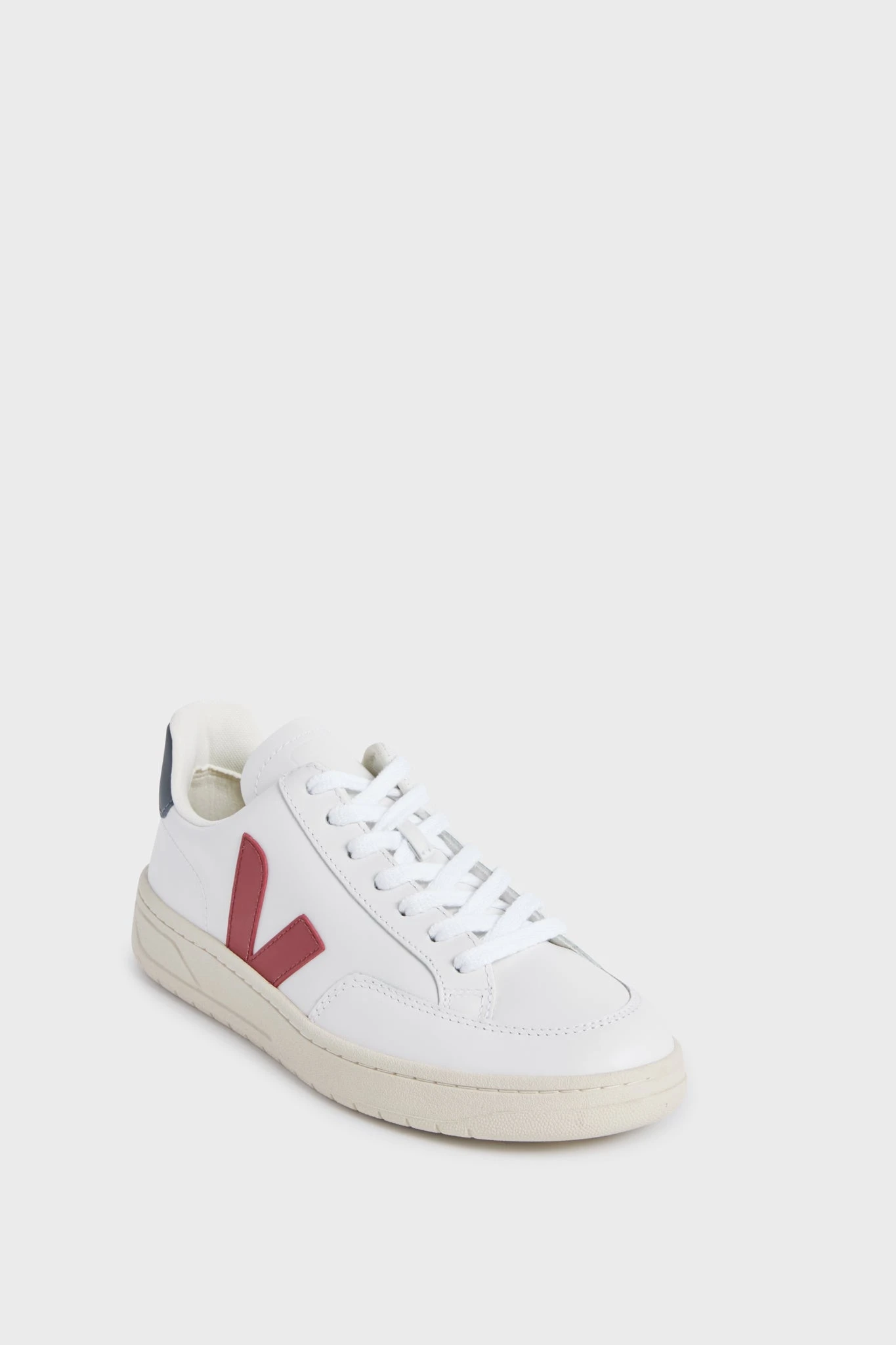Veja Extra White Marsala Nautico V-12 Sneakers 1 Veja Extra White Marsala Nautico V-12 Sneakers