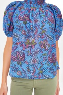 Blue Amanda Star Ansley Top -Outfit And Shoe Sales Store JJWWnZyLAZejgEQtWZPHweOhy5s4aJcR 1