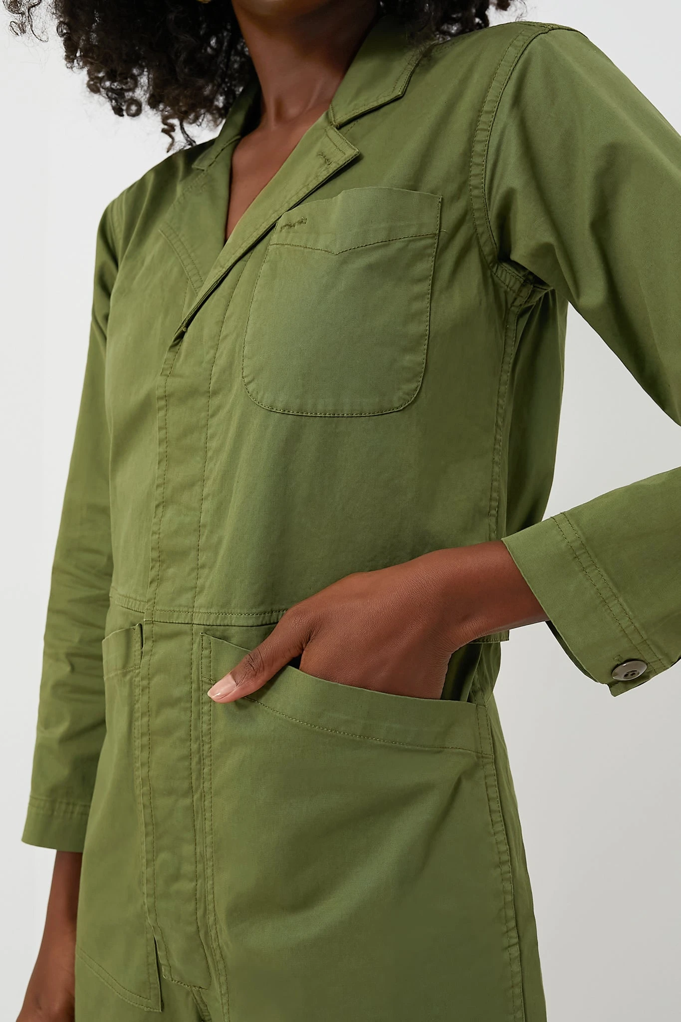Army Green Standard Jumpsuit 5 Army Green Standard Jumpsuit - Image 5