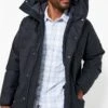 Canada Goose Carbon Melange Wool Reskill Langford Parka